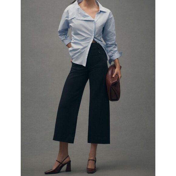 The Colette Cropped Wide-Leg Pants by Maeve: Knit Edition 16W PLUS SIZE - Picture 2 of 2